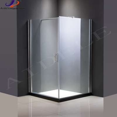 2019 Hangzhou compact shower rooms Chrome Aluminum Frame